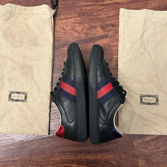 Gucci ace bee embroidered sneaker - Picture 4 of 13